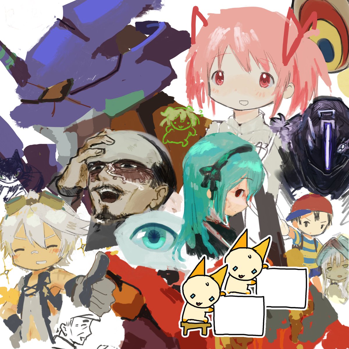 めっ描！全部好きなキャラです🥰