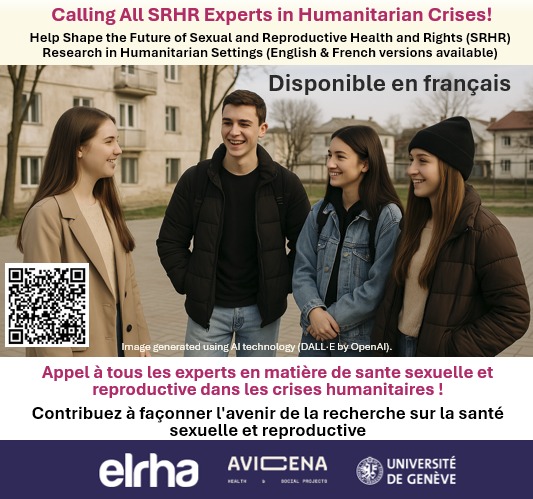 📢 Help shape the future of #SRHR research in humanitarian settings! 
Score research questions &amp; guide funding priorities!
shorturl.at/QW46v 
Closes: Midnight Wednesday 09 April 2025
📖 Project info: shorturl.at/KkpCs