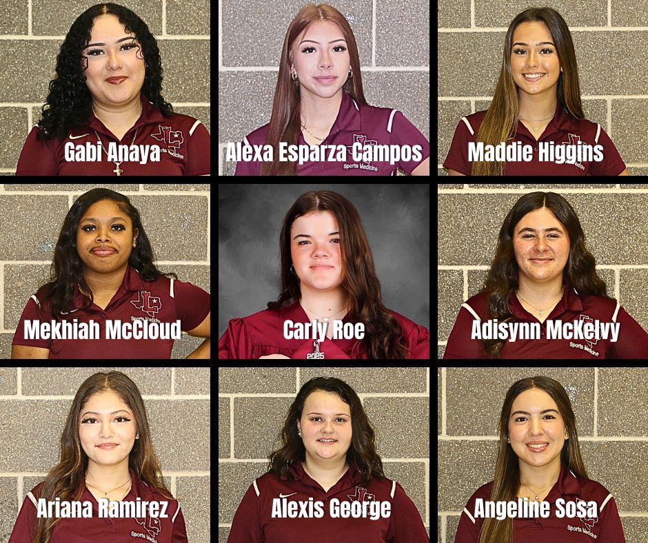 We have a HUGE SHOUT OUT!!!
We have had 9 SENIORS selected for the Texas State Athletic Trainers Association ACADEMIC ALL-STATE recognition this year! These ladies have continued to work hard during their time in high school &amp; we cannot wait to see what is next! Congratulations!