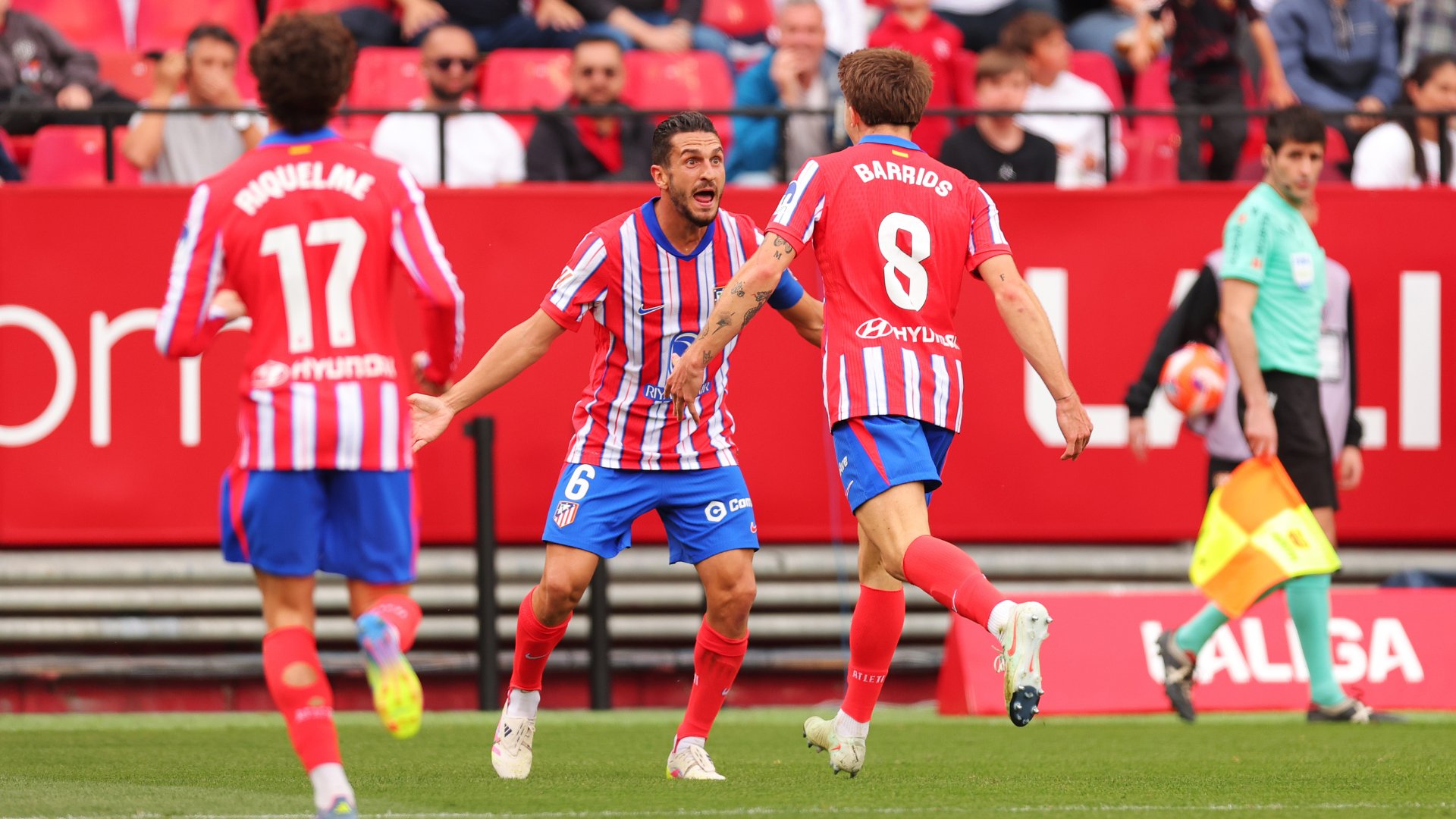 Sevilla 1-2 Atletico Madrid (La Liga) 2025.04.06 All Goals