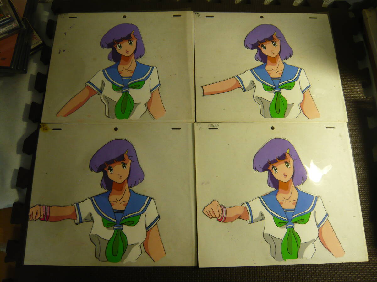 DaiconArchives's tweet photo. Does anyone have any information about theses cel?
We don't know which work they come from. (maybe opening animation?)

これらのセル画について何か情報をお持ちの方はいらっしゃいますか？
どのアニメから来たのかはわからない。(オープニングアニメかな？） https://t.co/5pMgYFjH1E