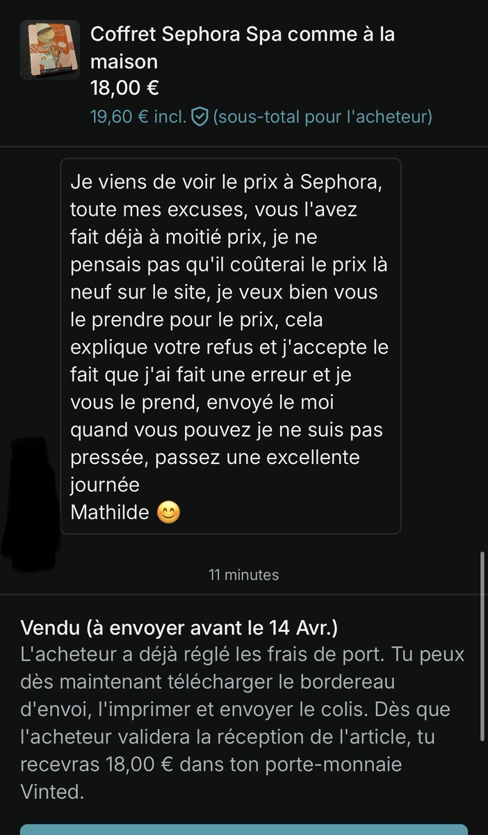 C’est moi ou les gens sur Vinted sont de plus en plus cons ?