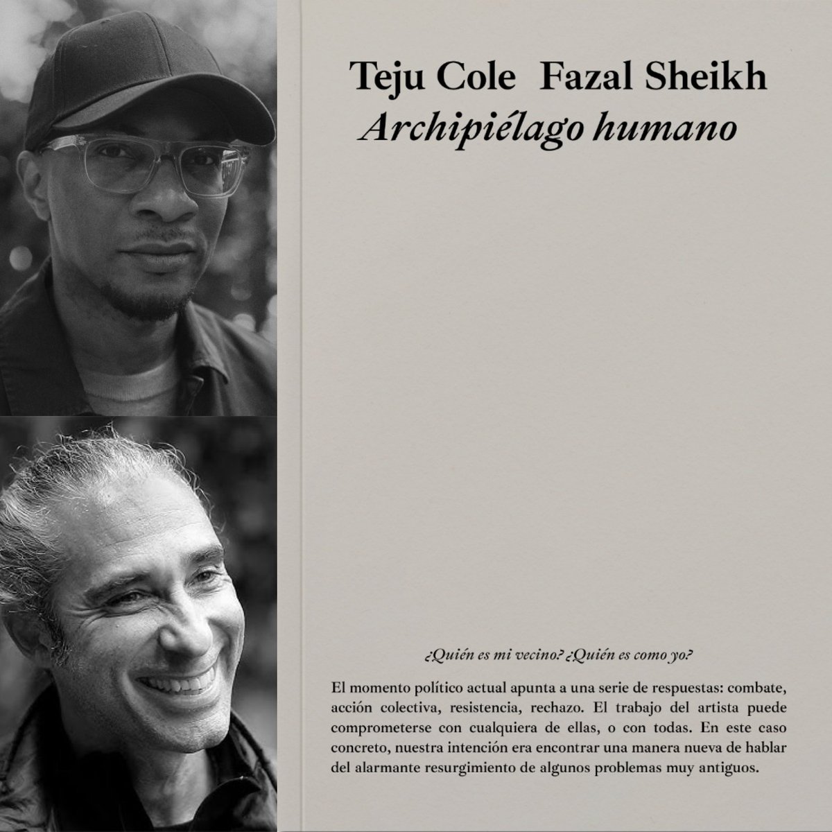 dirtyworksedit's tweet photo. Este libro de Teju Cole (de quien se aproxima nueva novela en @Acantilado1999) y el fotógrafo Fazal Sheikh es sobrecogedor, y la edición de @Comisura_ed es de gourmet.
Maravilla.
🖤💥
#dirtyworkseditorial #recomendacionessucias #recomendacionesdirty #libraken https://t.co/Lf8o1v6dwn