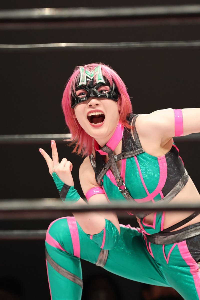 AjokaZwei's tweet photo. 2025/03/01 東京女子 北沢タウンホール
#ハイパーミサヲ 選手
#tjpw https://t.co/ofizMqJXiR