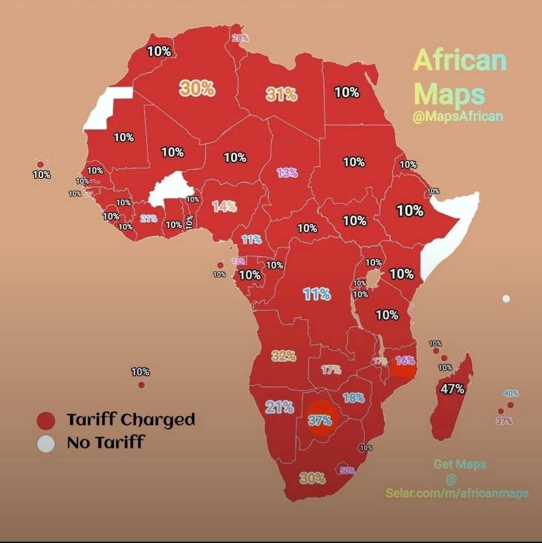 honAs2002's tweet image. Avec ces rafales de droits de douane majorés declenchés par Trump,  l’Afrique doit se reveiller pour tirer profit de la geopolitique économique qui en suivra. Pour se faire, adoptons la #VNC tfavnc.org