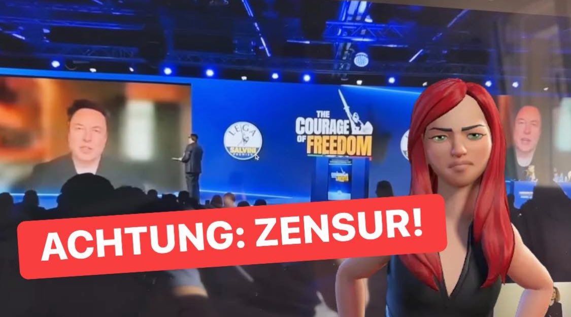 RedTigerDesign's tweet image. 🚨 ZENSUR IN ECHTZEIT ERLEBT! 🚨

Ich wollte ein Zitat von Elon #Musk über #Meinungsfreiheit teilen und stieß dabei auf beunruhigende (!) Hindernisse. 😳

linkedin.com/posts/danielab…