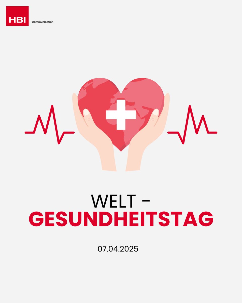 💡 Am 7. April ist Weltgesundheitstag. Er erinnert an die Gründung der WHO (1948) und rückt jährlich ein global wichtiges Gesundheitsthema in den Fokus. Ziel ist es, das Bewusstsein für drängende Gesundheitsfragen zu schärfen. 🌍🏥