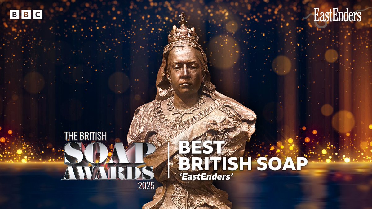 BBC EastEnders (@bbceastenders) on Twitter photo What a year it has been in Walford! Show your support for #EastEnders and cast your vote for Best British Soap at The British <a href="/SoapAwards/">British Soap Awards</a> 2025. Head here to vote: bit.ly/42dummi
#TheBritishSoapAwards What a year it has been in Walford! Show your support for #EastEnders and cast your vote for Best British Soap at The British <a href="/SoapAwards/">British Soap Awards</a> 2025. Head here to vote: bit.ly/42dummi
#TheBritishSoapAwards