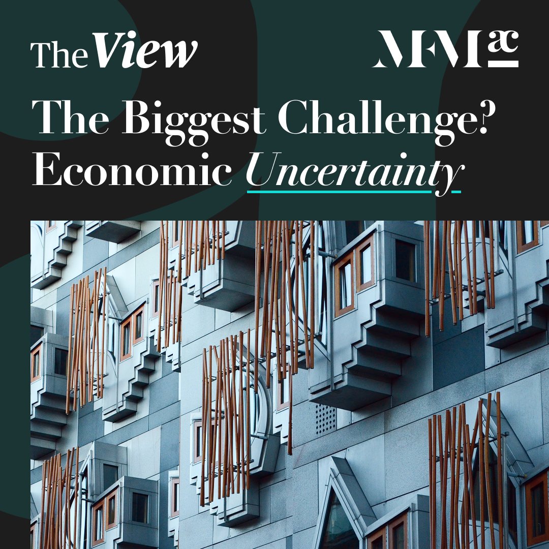 In our quickfire “pulse check” of the Scottish business landscape, we found most businesses in Scotland see economic uncertainty as their biggest challenge.

Read The View’s full insights on our website: ow.ly/hipb50VvuGQ