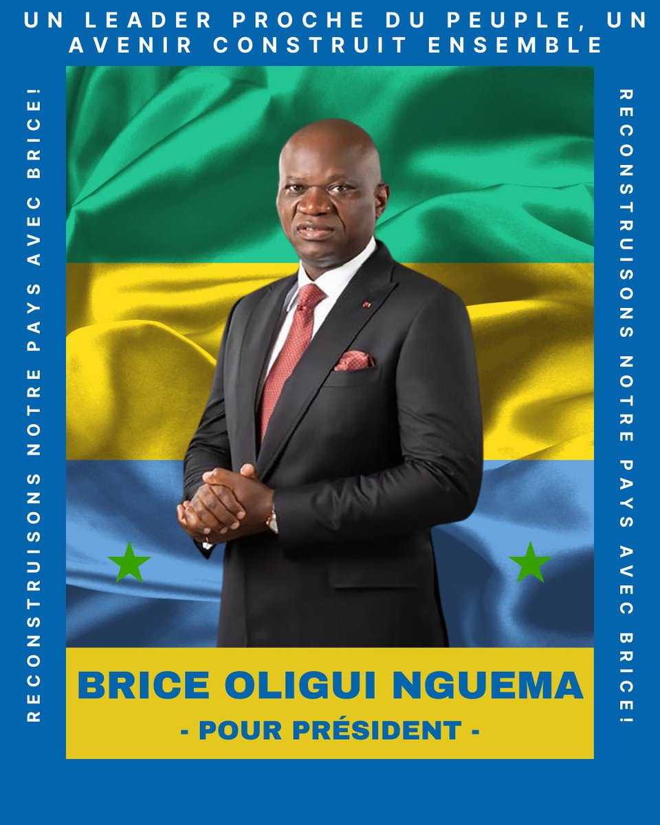 ulrich146367's tweet photo. @EricKamand5025 Un leader proche du peuple, un avenir à construire ensemble. Le 12 avril, reconstruisons notre pays avec Brice Oligui Nguema.
#gabonenmouvement #avenirgabon #gabonactualites #electiongabon #gabonpresidentielles #gabonenmarche #gabon2025 #visiongabon https://t.co/tcaenot6JA