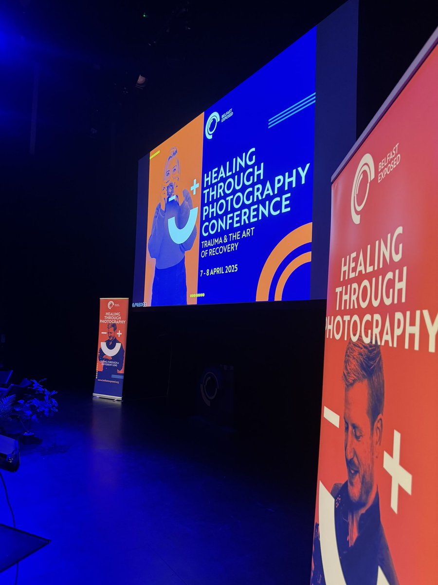 Backstage waiting patiently to kick off today’s event at the <a href="/TheMACBelfast/">The MAC</a> 🙏 I’m honoured to be hosting the Healing Through Photography Conference for the fantastic <a href="/BelfastExposed/">Belfast Exposed</a> 🙌 📸 Two days of inspirational speakers ❤️ #healingthroughphotography