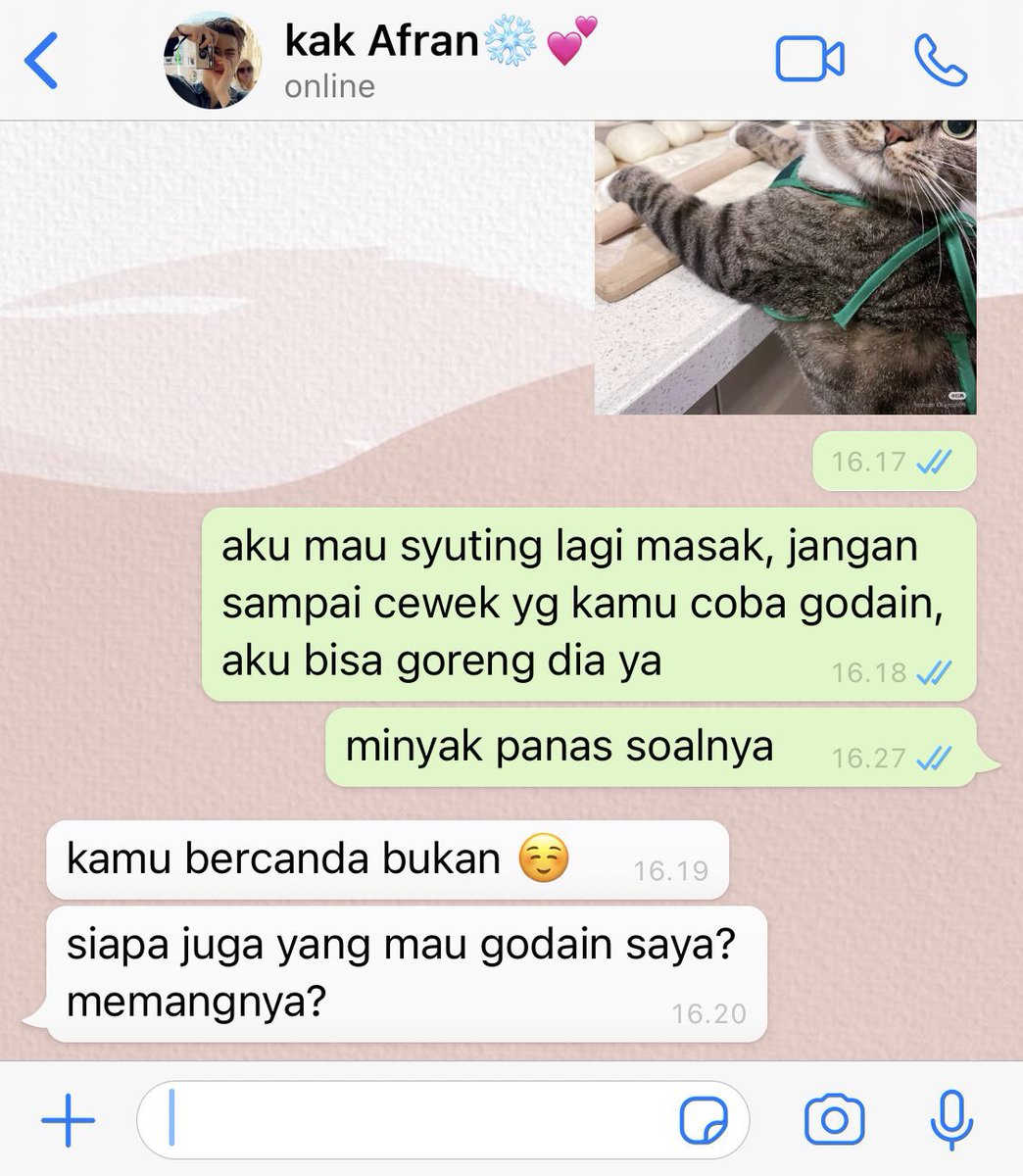 #afranxaviera ; ketika afran terlalu tampan 😂