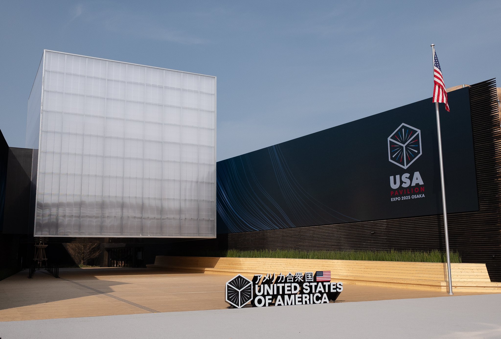 USA Pavilion ピンバッジ EXPO 2025 大阪 一部予約！】 USA 非売品】大阪関西万博2025 Pavilion