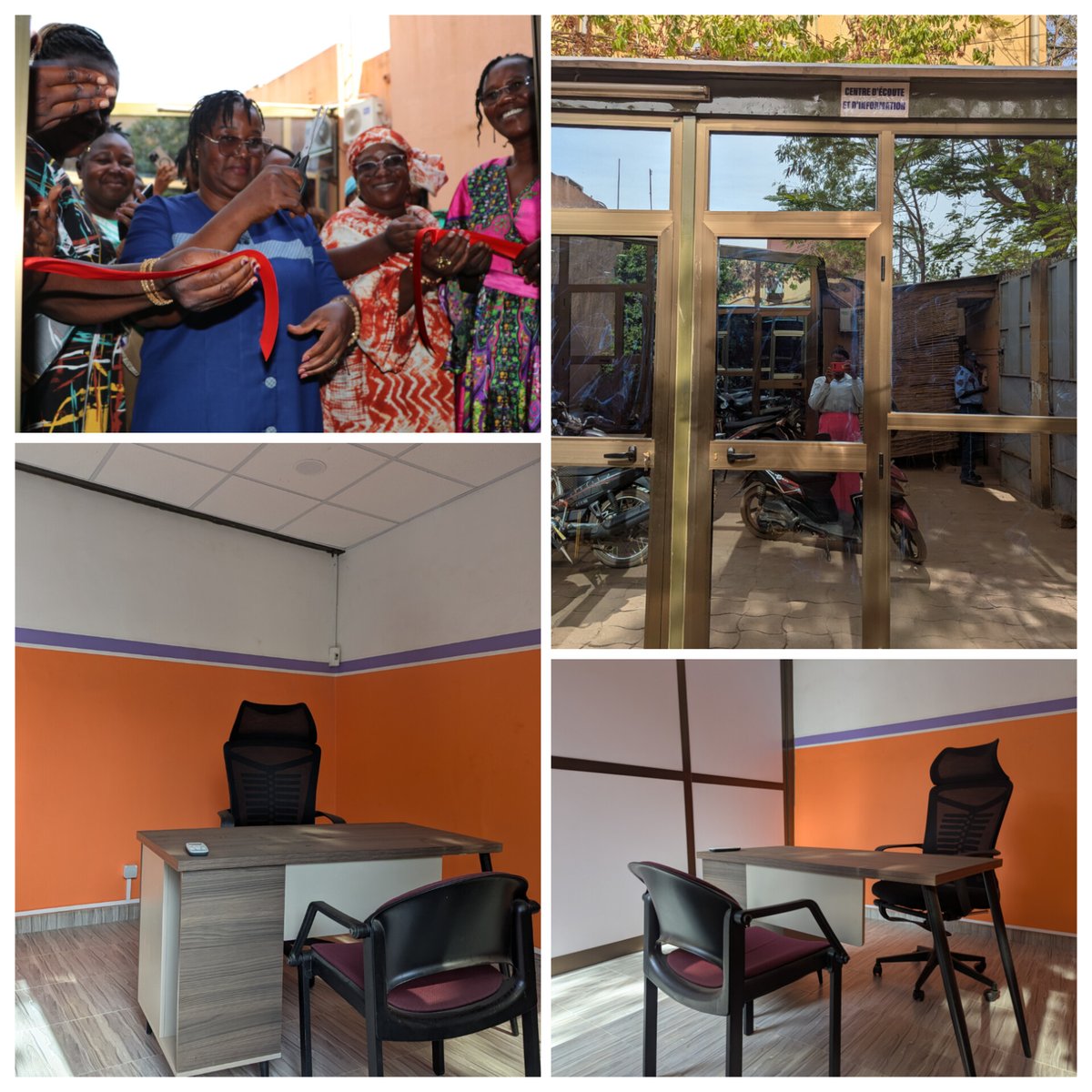 Le 28/03/2025, Sœurs Pour Sœurs/Tond Laa Taaba a officiellement inauguré son centre d’écoute et de conseil psychologique à Ouagadougou.

Ce centre se veut un espace sûr, confidentiel et bienveillant pour répondre aux besoins des personnes confrontées à la détresse psychologique.