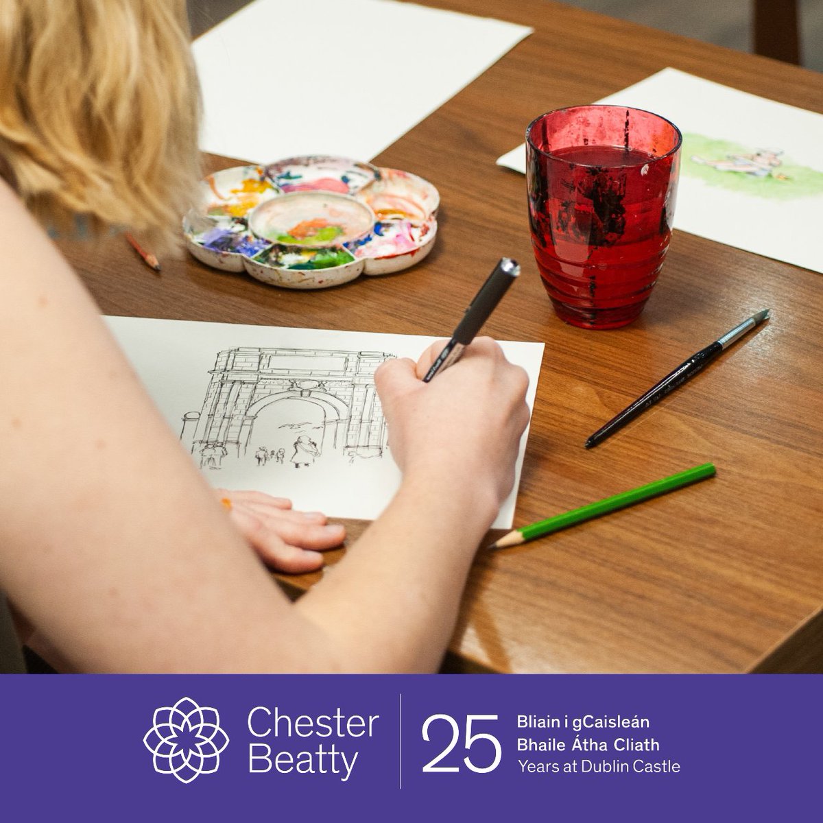 Tá clár gnóthach imeachtaí ar líne agus ar an láthair á reáchtail ag an Chester Beatty faoi láthair, chomh maith le dhá thaispeántas le taiscéaladh. Claraigh anseo le bheith ar an gcéad duine a chloisfidh ar nuacht agus imeachtaí is deanaí. rb.gy/zn6942