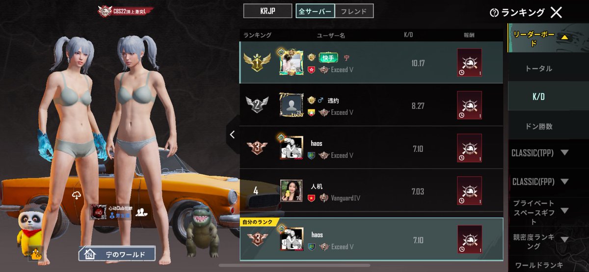 3位になりました🥉