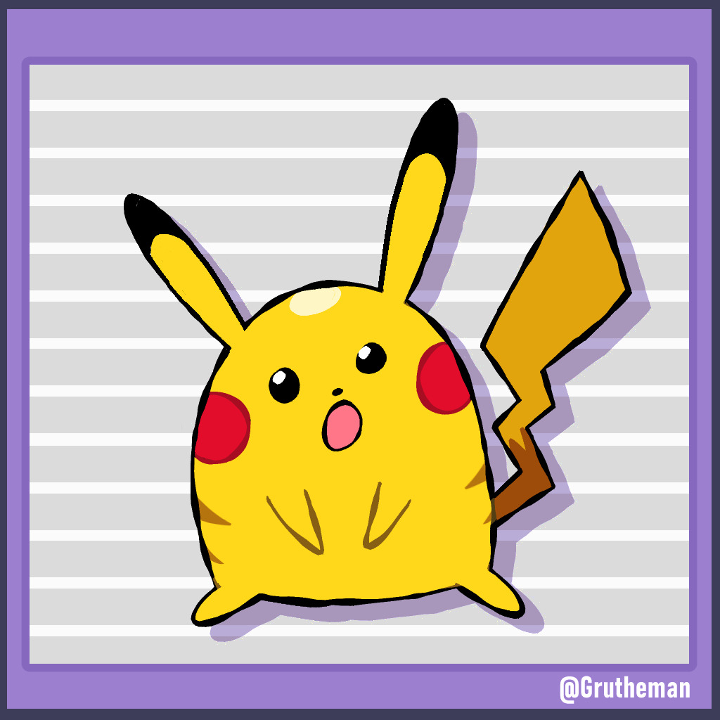 JhinJhin444's tweet photo. Pikachu ⚡

#Pokemon #Nintendo #Pikachu #cartoon https://t.co/m10deFBWmT
