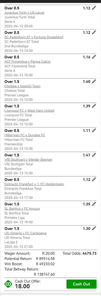 TebogoDieman's tweet photo. Home total goals train🚪🏃💨

Asambe asambe💨🚣

🗣Kick off 18:00

I just placed a bet with Betway. Tap here to copy my bet or search for this booking code in the Multi Bet betslip X9613B1E6 https://t.co/9OJb658RqB https://t.co/nXNn0NvTbB
