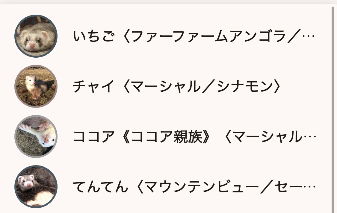 2025.04.01にて
🐹生活11年目を迎えることが出来ました

有難いことに全員6歳以上のご長寿

5歳超のシニア期からお迎えした子達も多く
虹の橋のふもとも行き来できる組 11ニョロ

今現在 鼬ハウスで破壊活動に励む組 4ニョロ

※写真は初代ペアとの初対面 2014.04.01