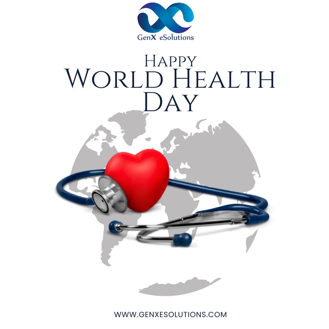 GenXeSolutions's tweet photo. Our health is our real wealth!
At @GenXeSolutions, we believe that a healthy body and mind are the foundation for innovation, growth, and success.
Let’s make wellness a priority — today and every day. 

#worldhealthday2025  #GenXCare #HealthIsWealth  #GenXeSolutions https://t.co/yI7LwtQj8R