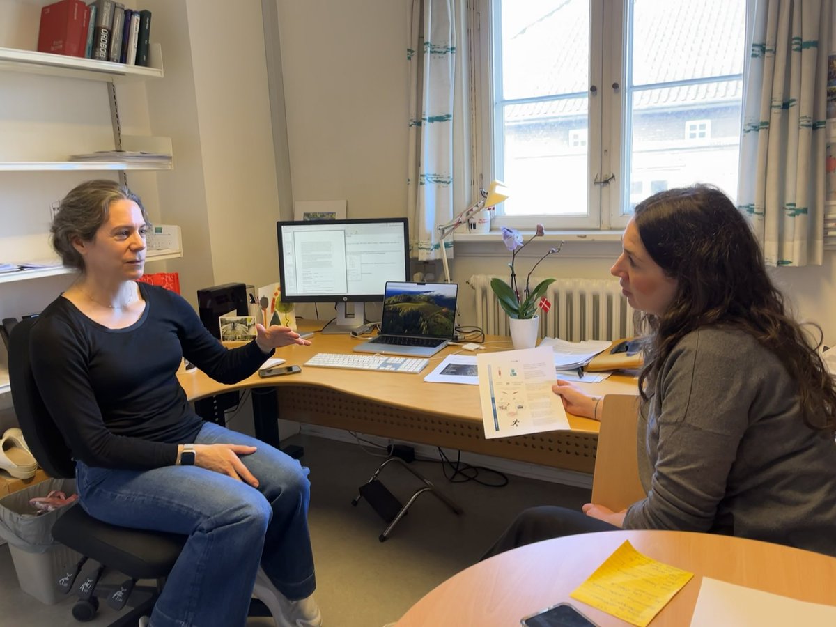 Institute of Sports Medicine Copenhagen (@ismcopenhagen) on Twitter photo This morning Prof. <a href="/AbigailMackey1/">Abigail Mackey</a> and Dr. <a href="/ccstorytime/">Chloé Yeung</a> were interviewed by Sandra Pankoke, the communications consultant from Dept of Orthopaedic Surgery about their grants from the hospital research pool and how it’s moving their research understanding MSK injuries forward 💪 This morning Prof. <a href="/AbigailMackey1/">Abigail Mackey</a> and Dr. <a href="/ccstorytime/">Chloé Yeung</a> were interviewed by Sandra Pankoke, the communications consultant from Dept of Orthopaedic Surgery about their grants from the hospital research pool and how it’s moving their research understanding MSK injuries forward 💪