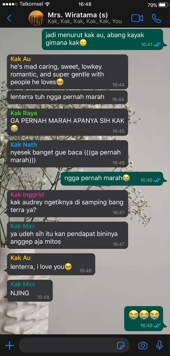 lavanyajune's tweet image. ❓ Mamiau heran ga semua pd takut sm daddy, menurut mamiau daddy gimanaa
💬 pdhl terra ngga pernah marah #tellonym tellonym.me/lavanyajune/an…