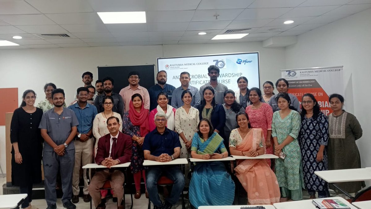 The 2nd Antimicrobial stewardship certificate course has ended on a high note with sessions by Dr Anup Warrier,Infectious disease specialist,Aster Med City, Kochin and Dr Sunil Karanth,Critical care specialist,Manipal Hospitals,Bangalore.Looking forward to more sessions.