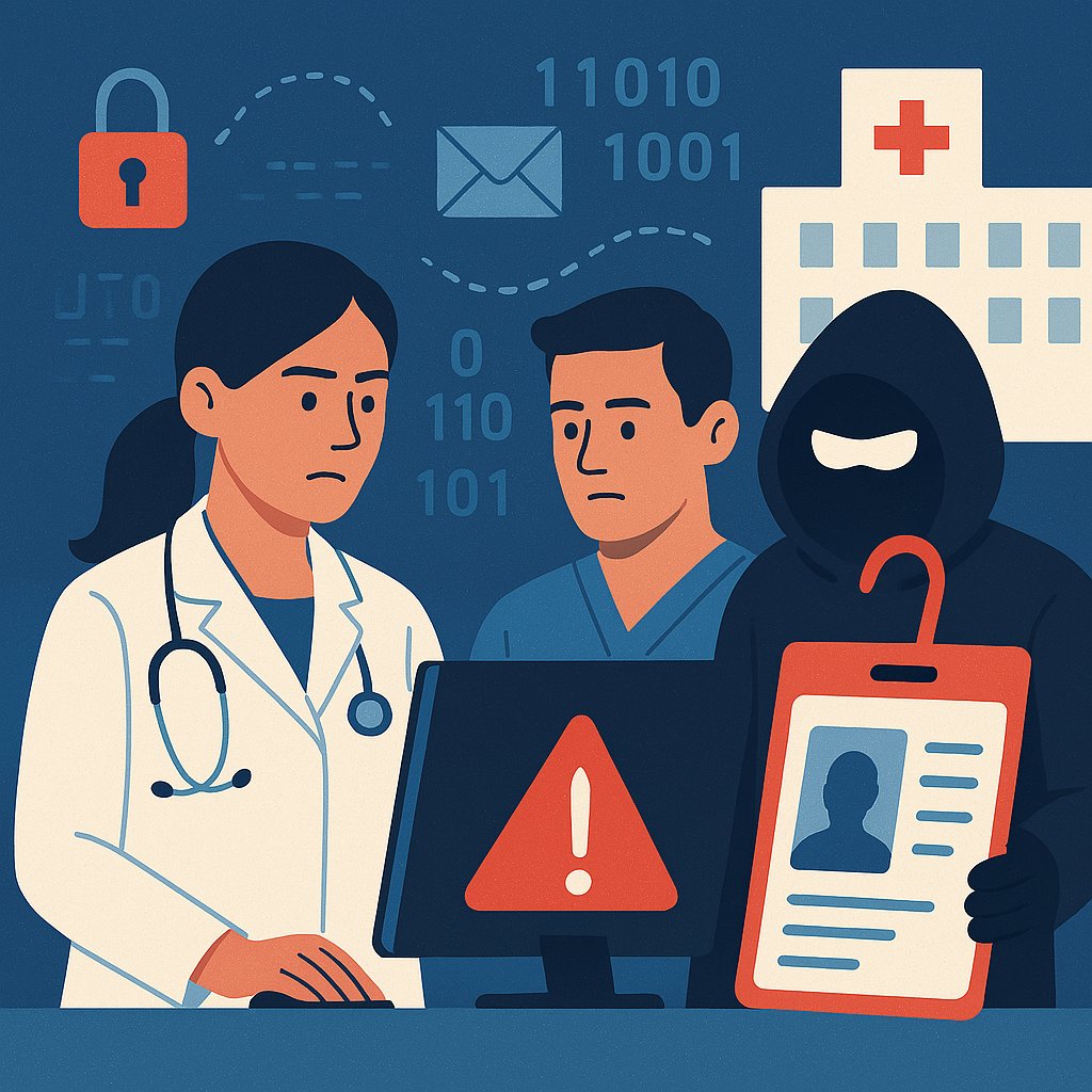 Cyberangriffe auf Spitäler nehmen zu, durch Deep Fakes &amp; KI-Tools. Der Schutz sensibler Daten braucht Awareness, klare Regeln &amp; Krisenpläne. Jetzt aktiv werden &amp; Sicherheit stärken: 
tinyurl.com/5n8x38zj 

#CyberSecurity  #Gesundheitswesen