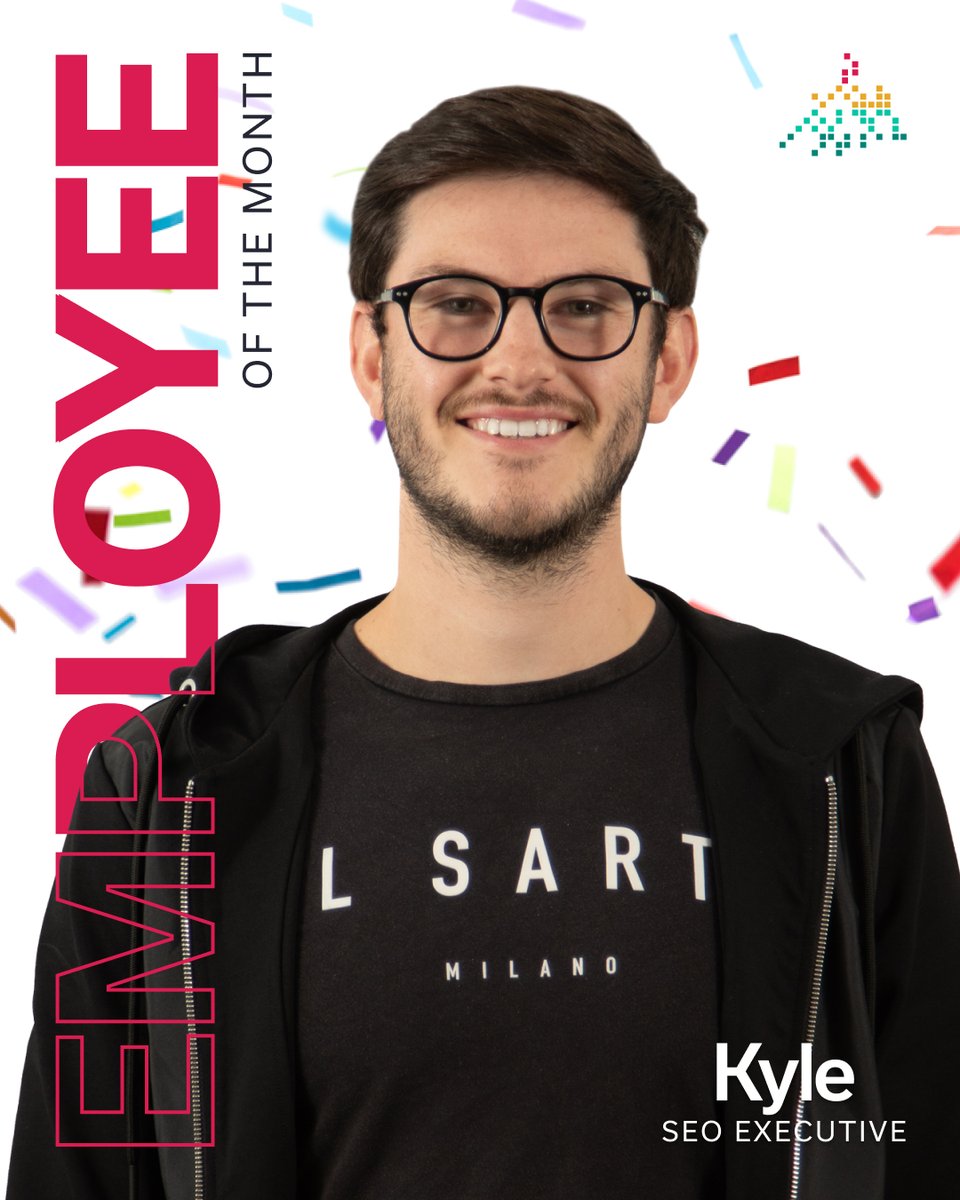 Congratulations to our employee of the month - Kyle! SEO executive Kyle has been recognised this month for his stellar communication skills.

Numerous clients have praised his hardworking approach and dedication to both his role and their satisfaction. Well done Kyle.