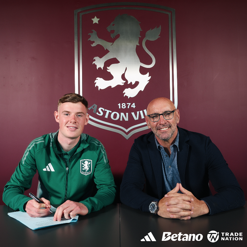 AstonVilla's tweet photo. Aston Villa is delighted to announce that Rory Wilson has signed a new contract with the club.