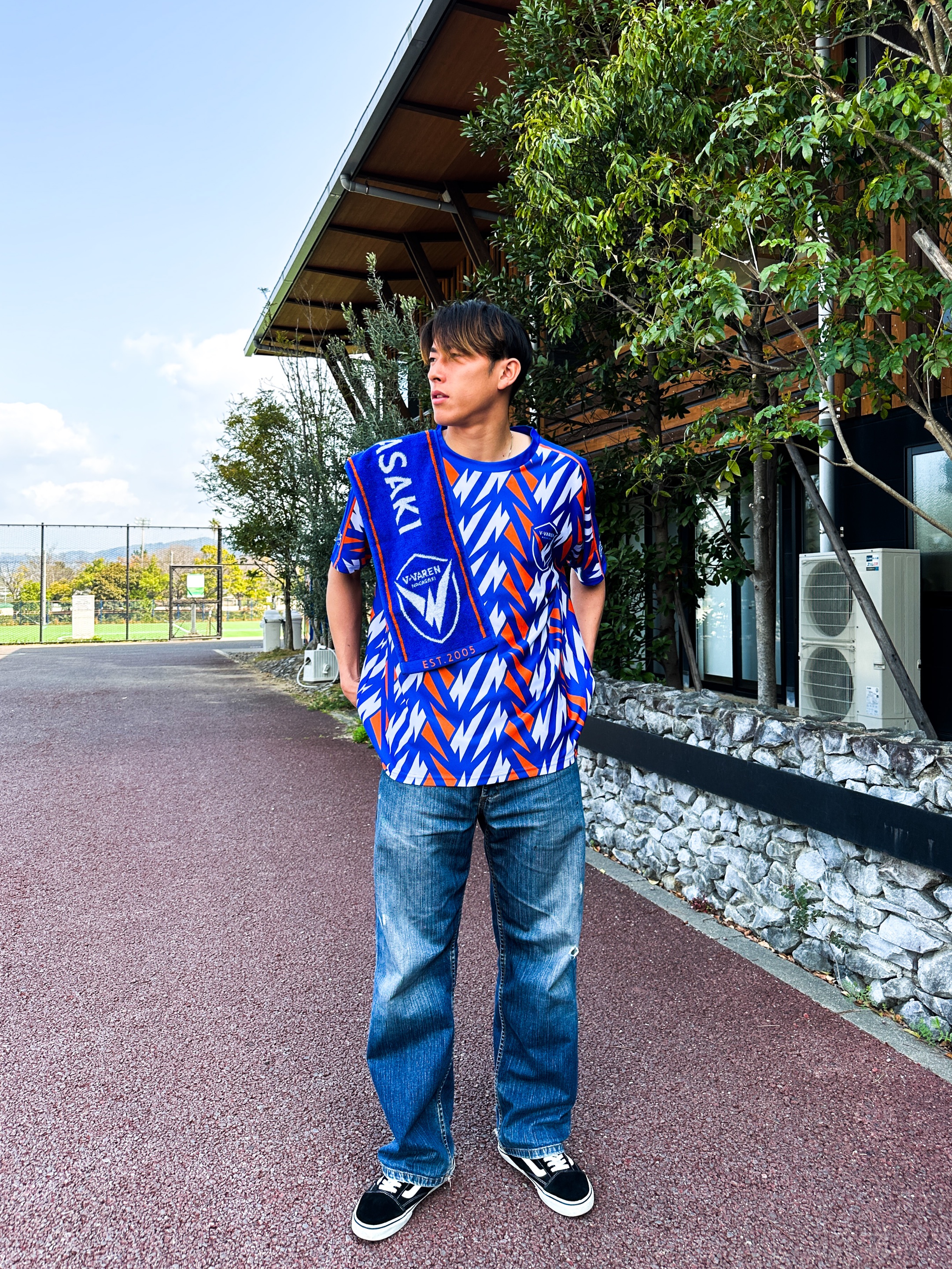 V・ファーレン長崎　コンフィットTシャツ　松澤海斗 ホット商品 Vファーレン長崎 松澤海斗選手 コンフィットTシャツ