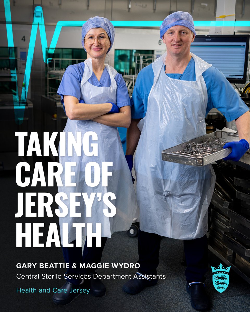 Meet Gary and Maggie from Sterile Services Dept!

Gary and Maggie share a pride in the vital role they carry out in ensuring that used surgical instruments are thoroughly cleaned and ensuring the safety of patients and Islanders.

Read their story: bit.ly/4iSTBD3
