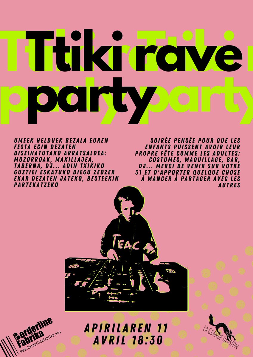 Asteburuan haur DJak izango ditugu beren festa montatzen, beren kabuz, beren erara...