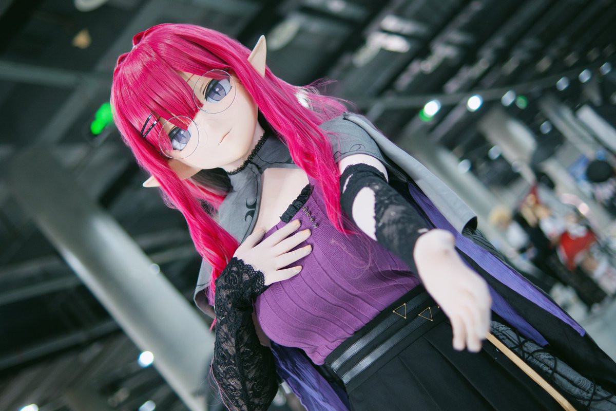 水妖崔捏❤️
感谢📸：<a href="/kade952/">kade</a>
#kigurumi #着ぐるみ