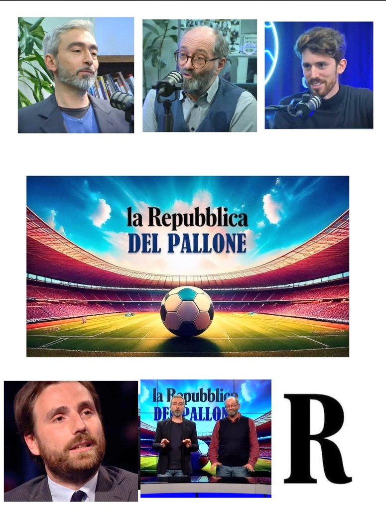 #Live dalle 14:30 
#LaRepubblicaDelPallone:
#Inzaghi distratto, #Tudor "sfida" #Conte

con <a href="/giuliocardone69/">giulio cardone</a> &amp; <a href="/AleMenghi18/">Alessandro Menghi</a>, in redazione #BernardoMancini + #specialguest #StefanoCappellini 
solo sul sito e sul #canaleyoutube di <a href="/repubblica/">Repubblica</a>