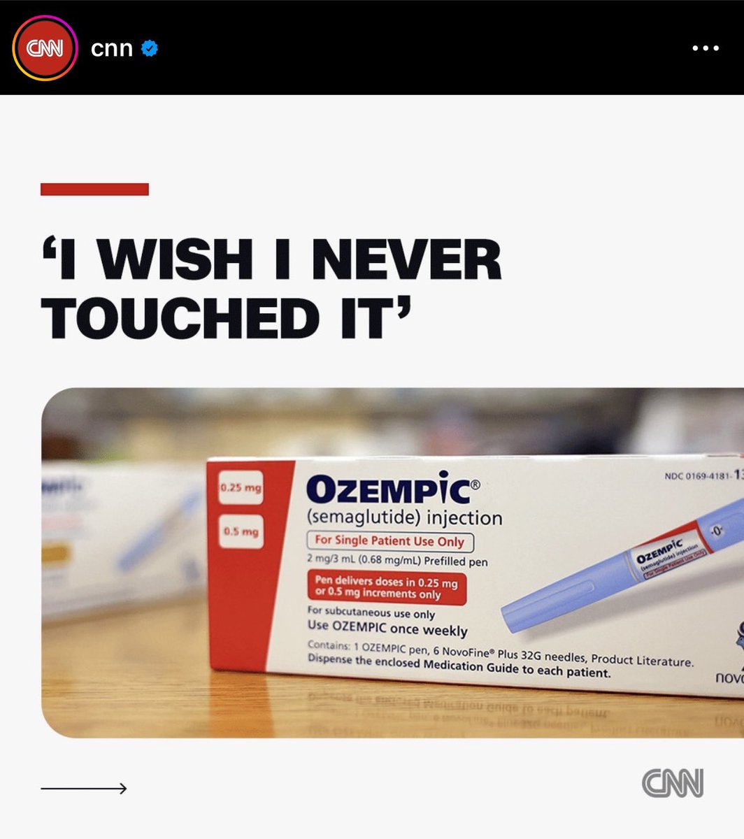 GeorgeAnagli's tweet photo. There’s a sudden surge in the promotion and usage of Ozempic on social media, to the extent that people are now casually advertising it on X. 

Beauty shops in Ghana are even stocking and administering it to their clients. I hope you’re aware o, @fdaghana?

For those who may not be familiar with the drug: 

1. Ozempic (Semaglutide) is a drug primarily used to manage type 2 diabetes. It functions by increasing insulin secretion (the hormone responsible for reducing blood sugar levels) and reducing glucagon production (the hormone responsible for increasing blood sugar levels), among other mechanisms.

2. The thing about this drug is that, it slows down the passage of food through the stomach, making individuals to feel satisfied or fuller for an extended period. 

3. As a result, they may experience reduced hunger and over time, lose weight. This effect is one of the main reasons why it is being used for weight loss. 

4. In some countries, a higher dose of Semaglutide, sold under brands like 'Ozempic' and 'Wegovy,' is approved for weight management but only in overweight or obese individuals (people with a BMI greater or equal to 27 kg/m2). 

5. Moreover, these individuals must have a comorbid condition such as hypertension, diabetes, or high cholesterol before this drug can be prescribed.

And even that is under strict medical control: it must be prescribed by a doctor, obtained from a licensed pharmacy or hospital and administered under supervision by a pharmacist or doctor.

6. However, the downside is that continued usage of this drug at a high dose can result in stomach paralysis, where the stomach nerves and muscles 'give up,' preventing food from moving into the intestines. 

So just imagine eating Banku and it staying in your stomach without progressing through your system. You see? 

7. Somewhere last year, CNN reported that doctors are now witnessing several cases of stomach paralysis in individuals who have been taken Ozempic/Wegovy (both contain semaglutide), raising significant concerns.

8. Another downside is the fact that, it can easily send you into hypoglycemia (very low blood sugar level), which can kill you quickly. 

9. Let me reiterate that, this drug is by prescription only. Your doctor would have to recommend it before you go for it and you don’t just buy from anyone. 

10. Lastly, a beautician or non-pharmacist/doctor does not have any authority or license to give you this, be very careful. If you want to lose weight, go see your dietician and doctor. They’ll tell you exactly what to do. 

11. Now share, especially to our ladies.