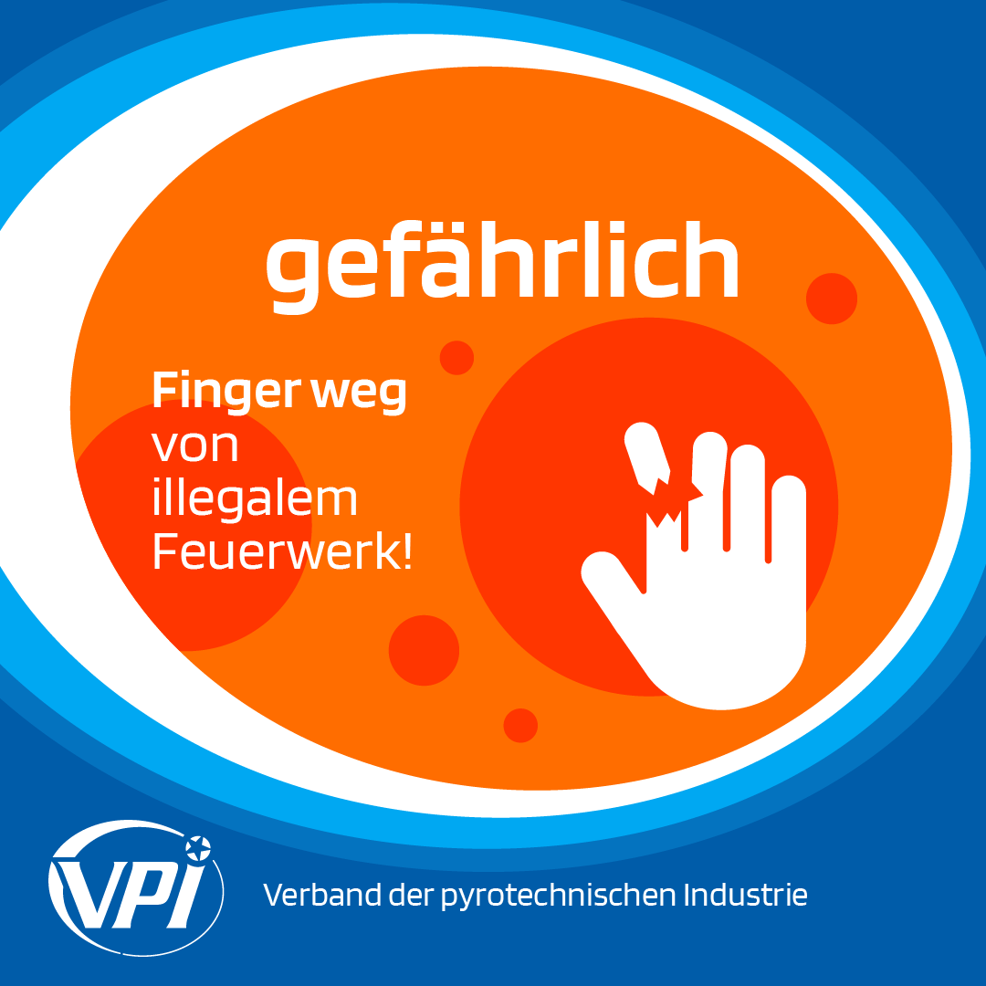 VPI_Presse's tweet image. Die Einfuhr von illegalem privatem Feuerwerk aus anderen europäischen Ländern ist ein gefährlicher Trend. Wo die Gefahren beim Gebrauch illegaler Pyrotechnik liegen? Mehr unter feuerwerk-vpi.de/sicherheit/fak…
#silvester #pyrofreunde #instafeuerwerk #wirlebenfeuerwerk #feuerwerksverkauf