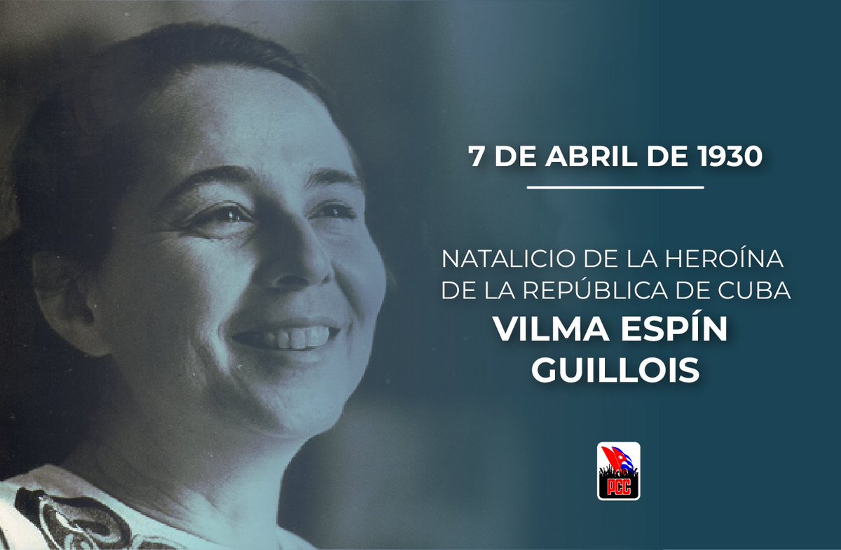 Entre #ElLegadoDeVilma está su ejemplo de consagración de lucha por la mujer, la Revolución y la Patria