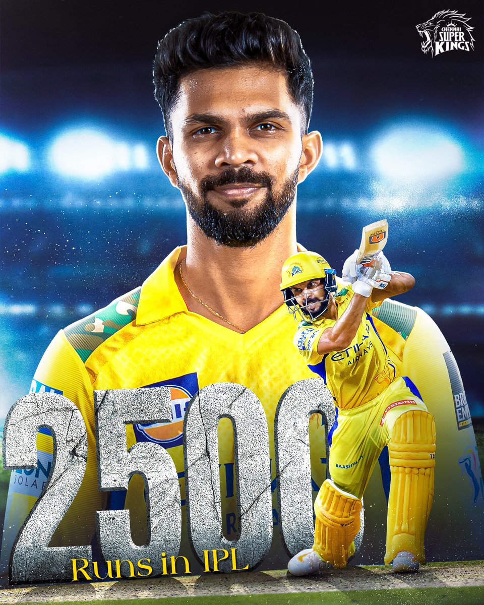 ChennaiIPL's tweet photo. A journey of pure class!🦁✨ 

#WhistlePodu #Yellove🦁💛