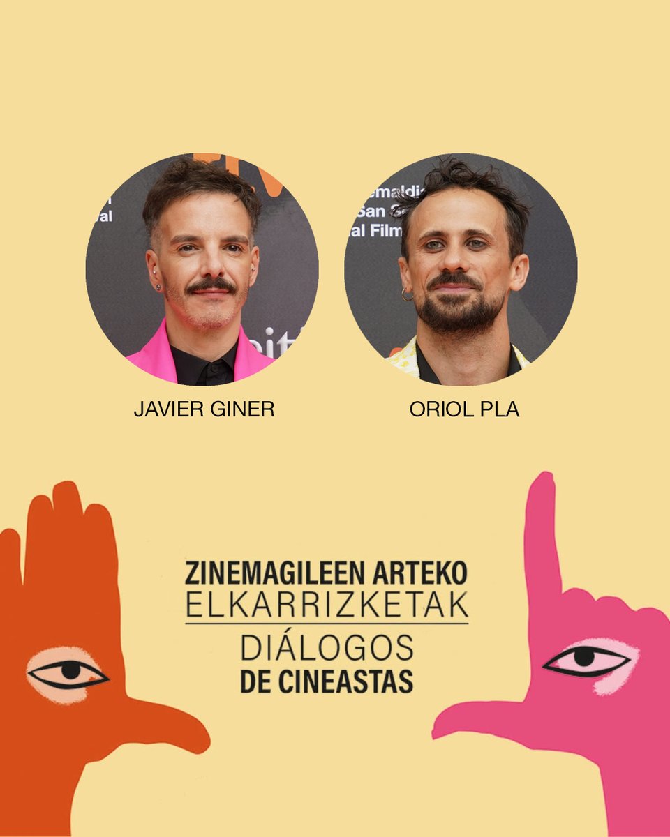 sansebastianfes's tweet photo. #Z365 🗣️ #ZinemagileenArtekoElkarrizketak zikloaren saio berria datorren ostegunean (apirilak 10):

"Autofikzio bat gorpuztea" da Javier Giner (@j_giner) Yo, adicto seriearen zuzendarikideak eta Oriol Pla aktoreak –Sail Ofizialeko emanaldi berezi gisa lehiaz kanpo parte hartu zuen telesailaren protagonistak– izango duten elkarrizketaren izenburua. Plak Javier Ginerren benetako pertsonaia antzezten du bertan; Giner izen bereko bere liburuan funtsatu zen obra zuzentzeko.

🗓️ Apirilak 10 (osteguna)
📍 Santa Teresa komentua (@KMKulturunea)
🕖 19:00

ℹ️ https://t.co/E2ofj3k4bq
