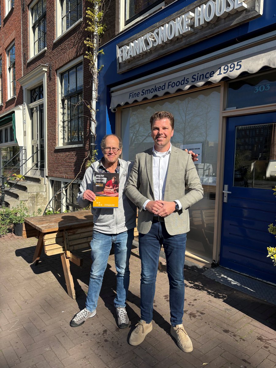 Vanochtend heeft Frank Heyn van #Frank's #Smoke #House in #Amsterdam de keuze gemaakt om, na 15 jaar, over te stappen van #ReflexSystems naar #Weegbaas! Het vertrouwen winnen, na een degelijke #pakketselectie, is een prachtig begin van de week natuurlijk!

weegbaas.nl