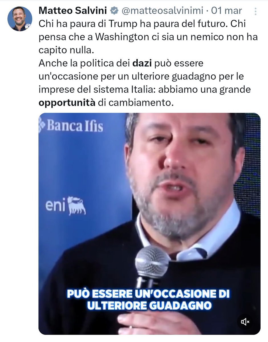 Ecco qui le occasioni di ulteriori guadagni dei sovranisti. Ecco qui il risultato delle politiche suicide di questi apprendisti stregoni guidati dall'ideologia sovranista.

Senza alcuna vergogna parlano di ciò che non sanno mentre distruggono l'economia occidentale