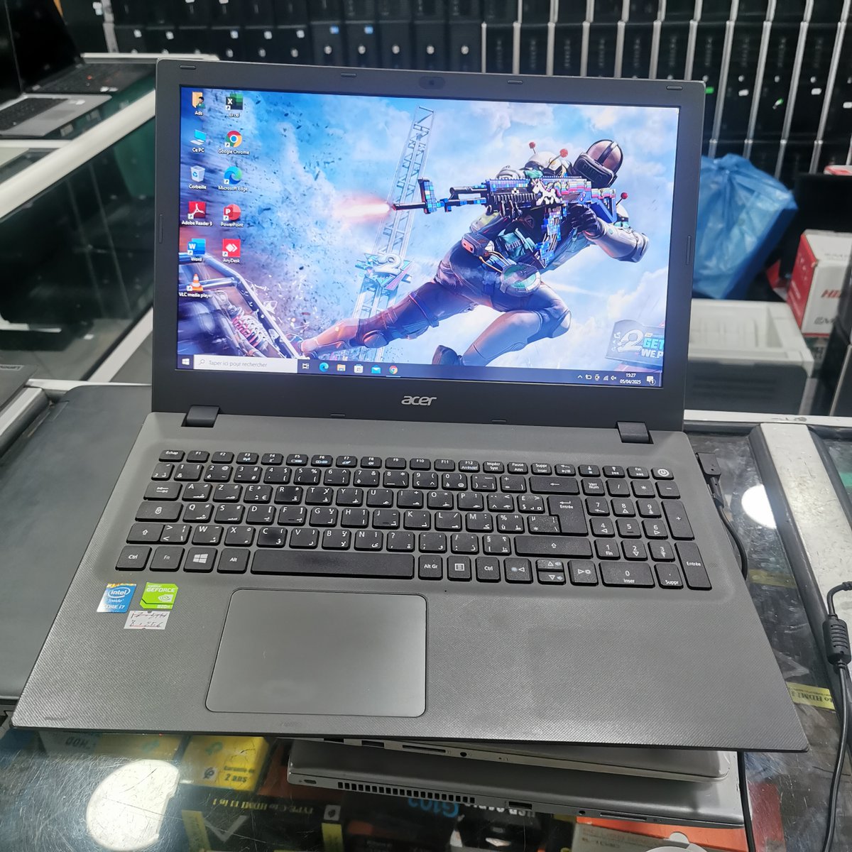 maxfor_systeme's tweet image. 🔥 Acer Aspire E5-573G
💻 15.6&quot; | i7-5500U | 8Go RAM | 256Go SSD
🎮 Intel HD 5500 + NVIDIA 920M
🔋 1h30 d&apos;autonomie
🛡️ Garantie 3 mois
💰 2300 DH
Parfait pour taf, études &amp;amp; gaming 💼🎓🎮
📩 MP pour + d&apos;infos
maxfor.ma
#Maroc #PCMaroc #TechMaroc #Acer #LaptopDeal