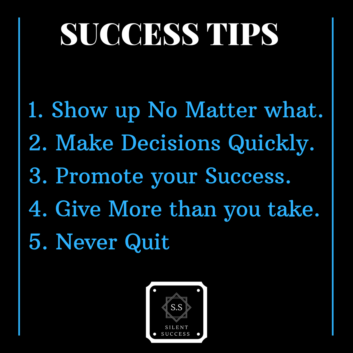 SilentSuccessZA's tweet photo. Success isn’t luck — it’s strategy. Here are the tips that make the difference. 💼✨ #SuccessTips #LevelUp #SilentSuccess https://t.co/ryms7ldsvy