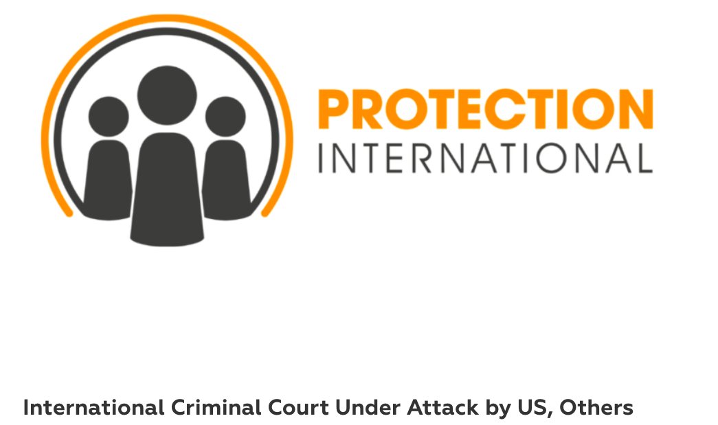 📣 58 organisations call upon the EU to defend the ICC 

Amidst attacks on the ICC’s mandate and mission, international civil society calls upon the EU institutions to uphold the international rules-based order.

#DefendTheICC

protectioninternational.org/news/statement…
