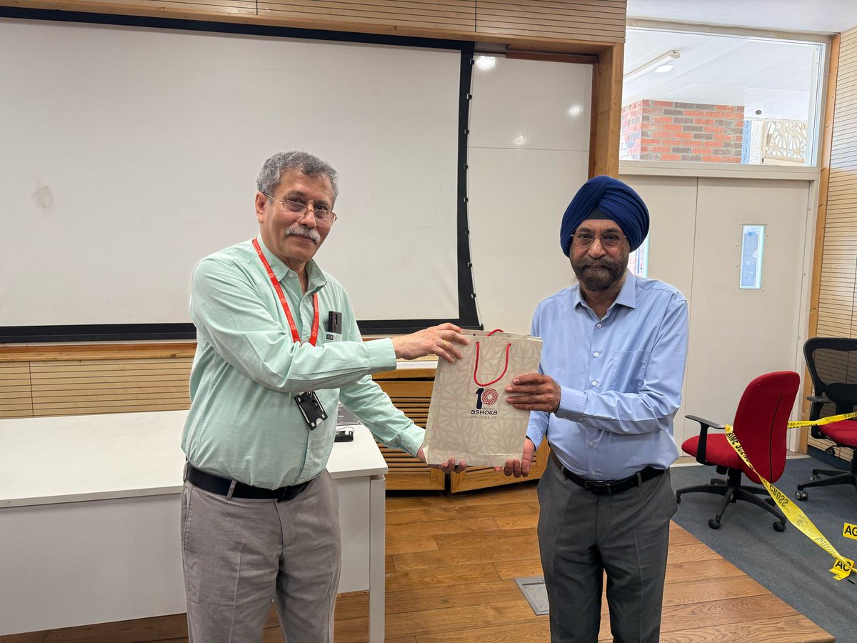 Department of Chemistry, Ashoka University (@chemistryashoka) on Twitter photo Crime scenes, fingerprints & forensic science!
Dr. G.S. Sodhi’s talk on “Crime Scene Management” at Ashoka University was as thrilling as it was informative. Mock scenes, expert insights & real-world applications — what a session! <a href="/AshokaUniv/">Ashoka University</a>
#Forensics #AshokaUniversity Crime scenes, fingerprints & forensic science!
Dr. G.S. Sodhi’s talk on “Crime Scene Management” at Ashoka University was as thrilling as it was informative. Mock scenes, expert insights & real-world applications — what a session! <a href="/AshokaUniv/">Ashoka University</a>
#Forensics #AshokaUniversity
