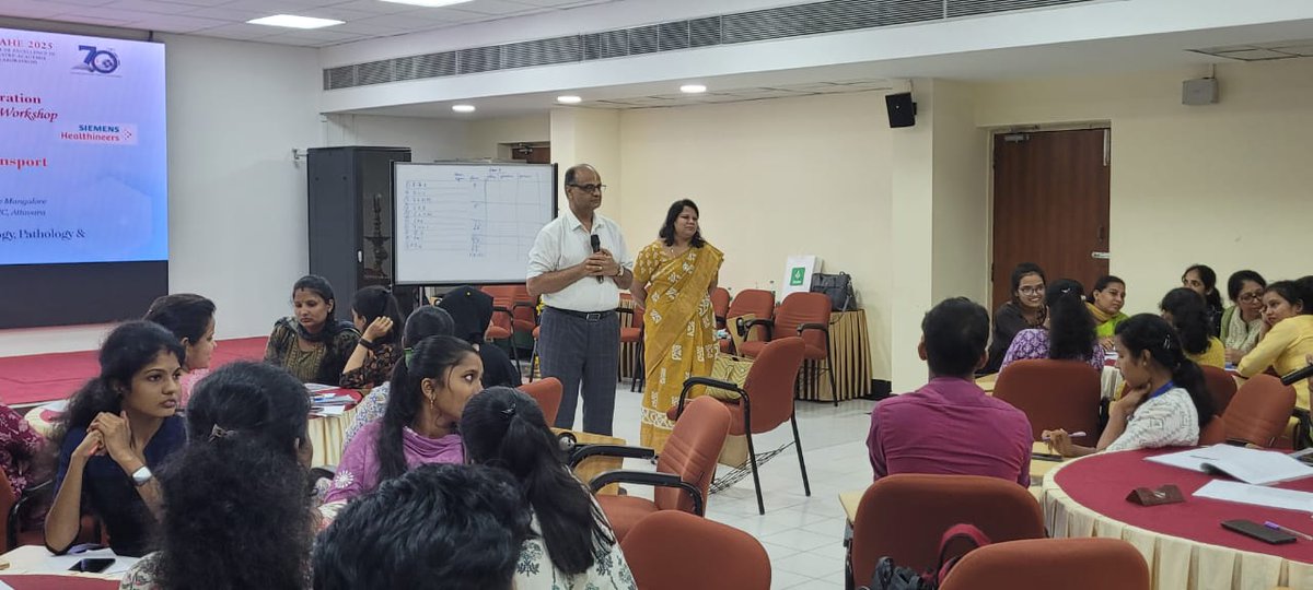 The Departments of Microbiology, Pathology, and Biochemistry, KMC, Mangalore, in collaboration with BD and Siemens Healthineers, conducted a two-day Continuing Medical Education (CME) and Workshop on ISO 20658:2023—Sample Collection &amp; Transport on 3rd and 4th April , 2025