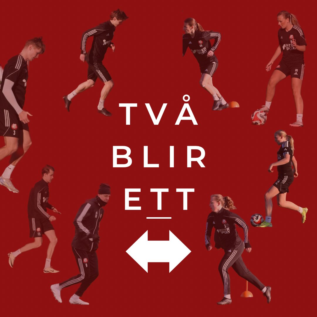 TVÅ blir ETT. 

LFK:s dam- och herrkonton slås ihop 💥. Två konton blir ett @lidkopingfk 

Det gemensamma kontot heter @lidkopingfk 

In och följ🙌🏼. 

#tvåblirett #lfkdamochherr #viärLFK #tillsammans 

❤️🖤