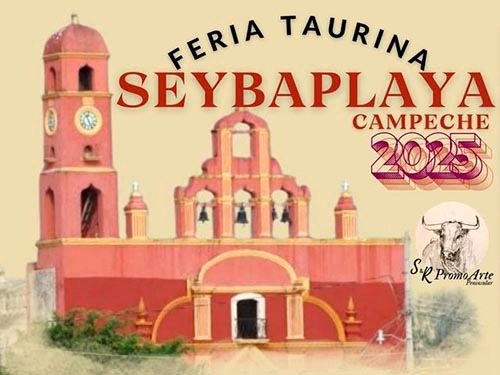 Seybaplaya (Campeche) carteles de Feria: 15 mayo Toros de San Salvador para <a href="/torero_oscar/">OSCAR RODRIGUEZ</a> Rodríguez "El Sevillano" y Manolo Muñoz, 17 mayo Toros por definir para Jorge López <a href="/InfoZotoluco/">InfoZotoluco</a> y Ernesto Javier <a href="/EJCalita/">EJ Calita</a>, 18 mayo Toros por definir para <a href="/josemauricio1/">José Mauricio 🇲🇽</a> y @AntonioLomelinn