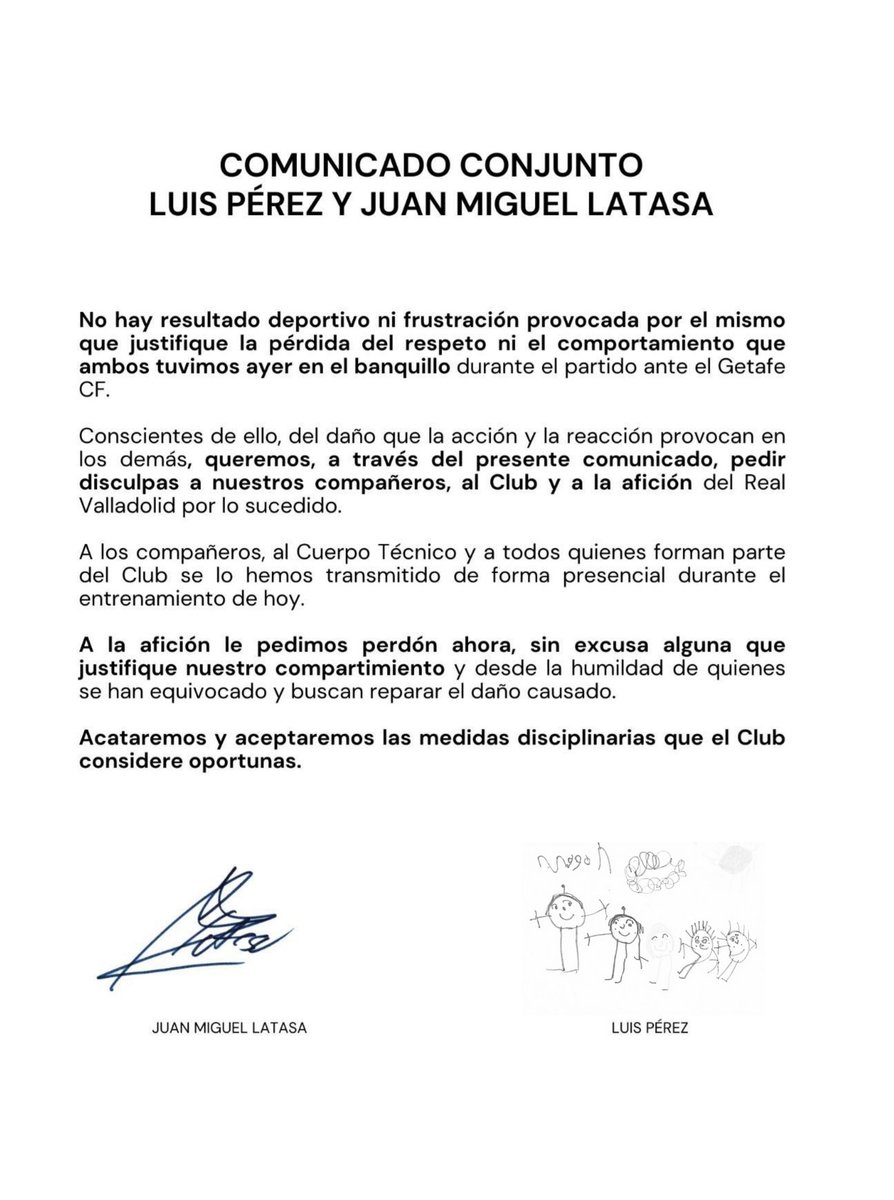 🚨CARTA DE PERDÓN de Latasa y Mululu.